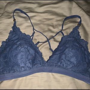 🛍2/$30 AERIE navy bralette NWOT